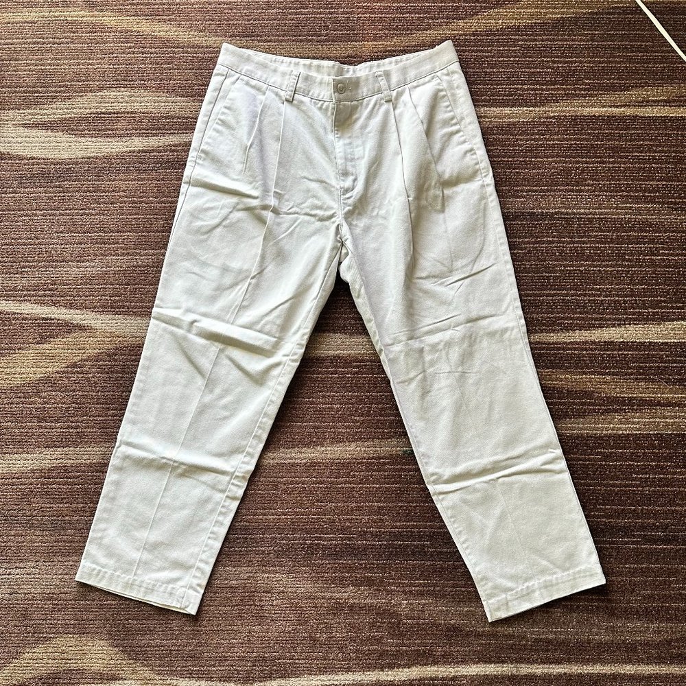 White Relaxed fit Docker Jeans